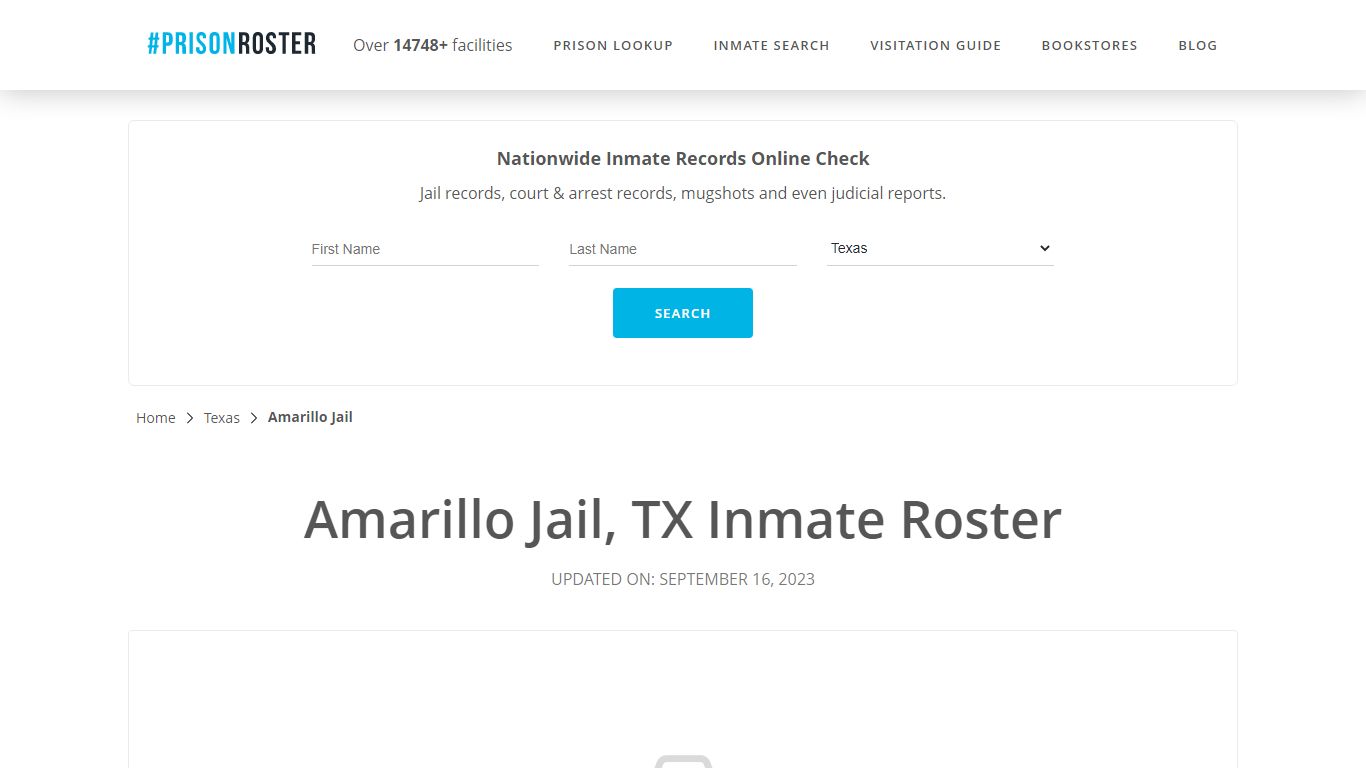 Amarillo Jail, TX Inmate Roster - Prisonroster